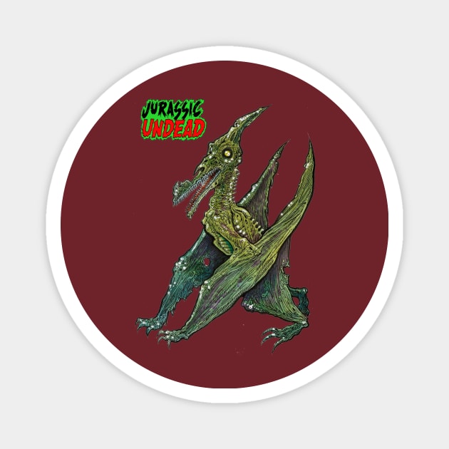 Zombie Pterodactyl Magnet by rsacchetto